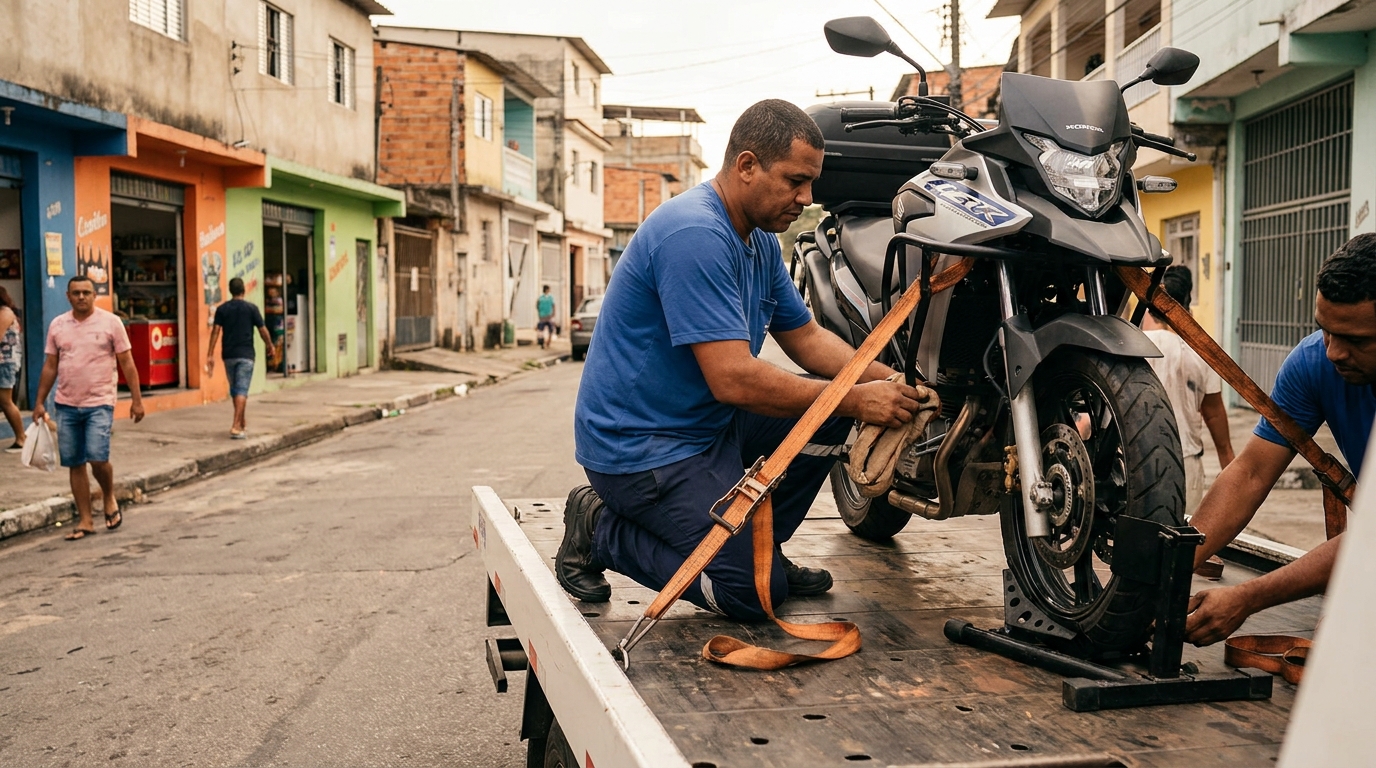 Guincho para Moto perto de mim em Praia Grande‑SP