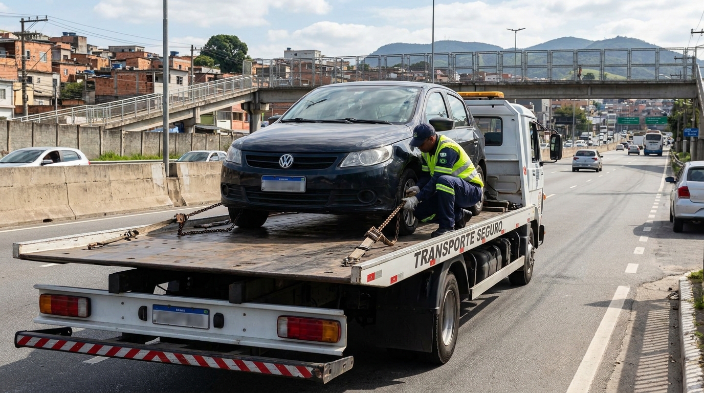 Transporte de Veículos em Praia Grande‑SP